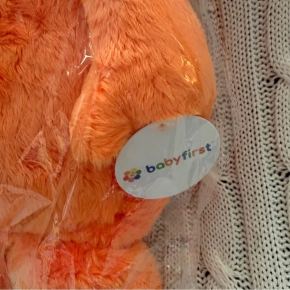 NEW Rare Baby First TV First Mate Huggs Plush Hugs Orange Stuffed Toy ABC Galaxy - Picture 2 of 6